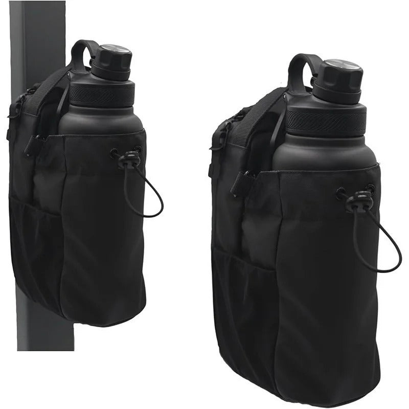Magnetic Gym Bag With Water Bottle Holder