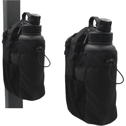 Magnetic Gym Bag With Water Bottle Holder